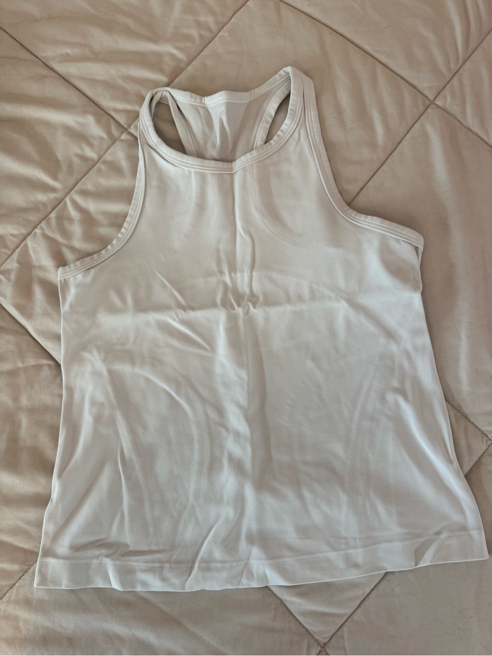 lululemon Align Waist-Length Racerback Ivory Size 10
